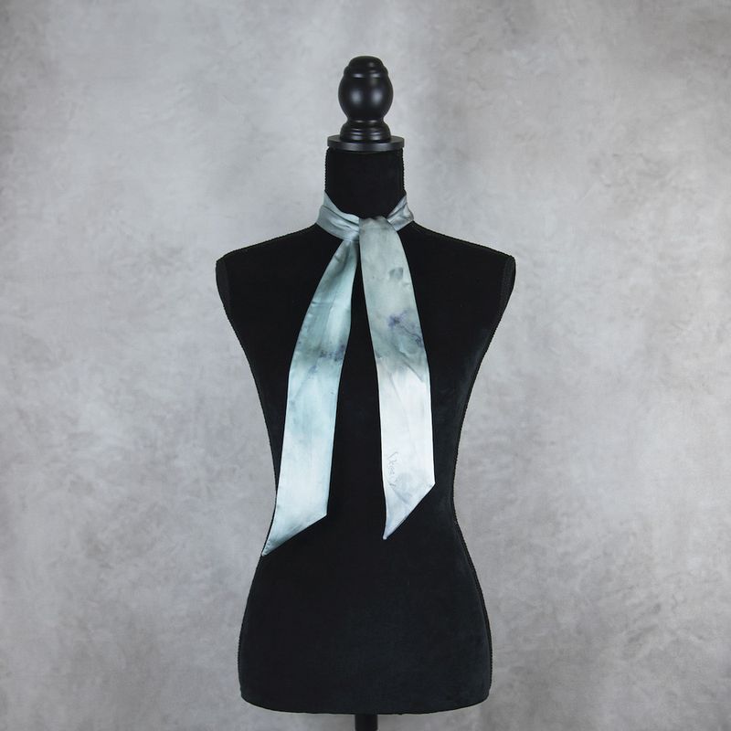 Hodvábna šatka Twilly LIMITED_017 – Ručne vyrábaná