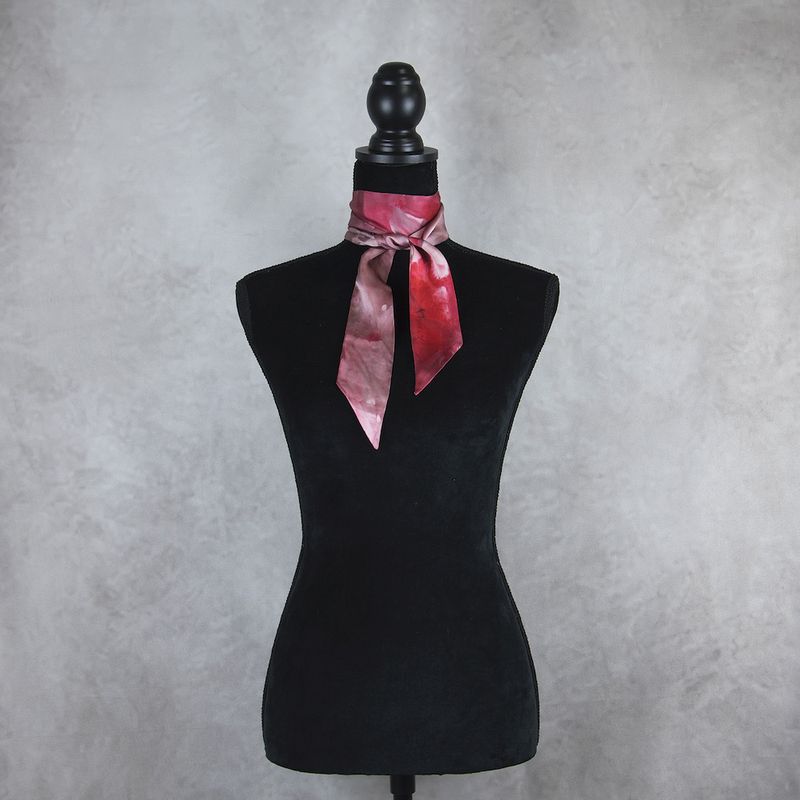 Hodvábna šatka Twilly LIMITED_015 – Ručne vyrábaná