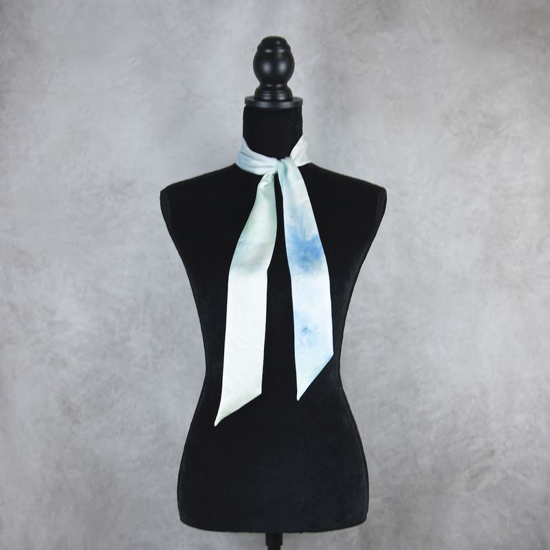 Hodvábna šatka Twilly LIMITED_008 – Ručne vyrábaná