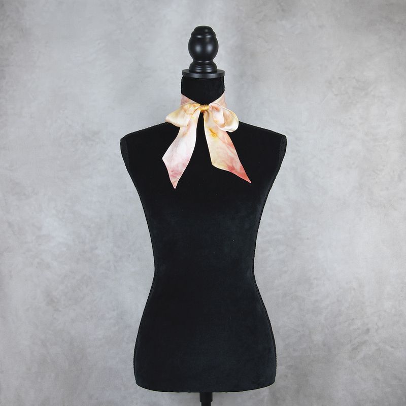 Hodvábna šatka Twilly LIMITED_005 – Ručne vyrábaná