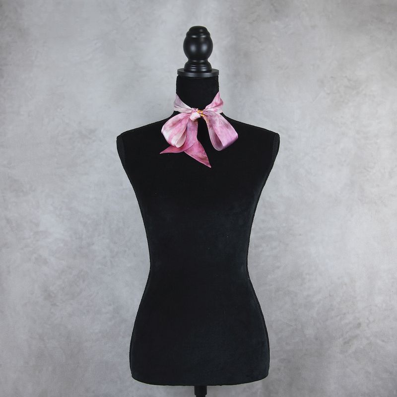 Hodvábna šatka Twilly LIMITED_003 – Ručne vyrábaná