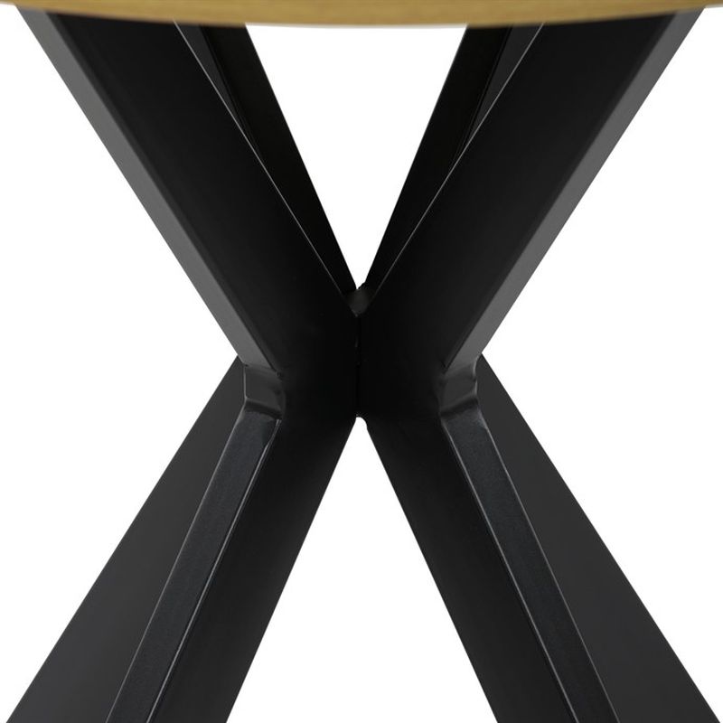 Jedálenský okrúhly stôl 80, MDF doska s dekorom divokého duba