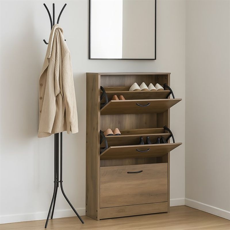 Botník s tromi priehradkami, brest