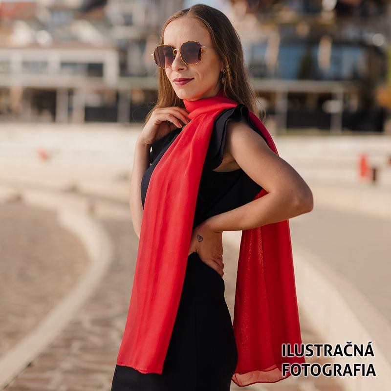 Hodvábny šál LIMITED_056, 180 x 110cm