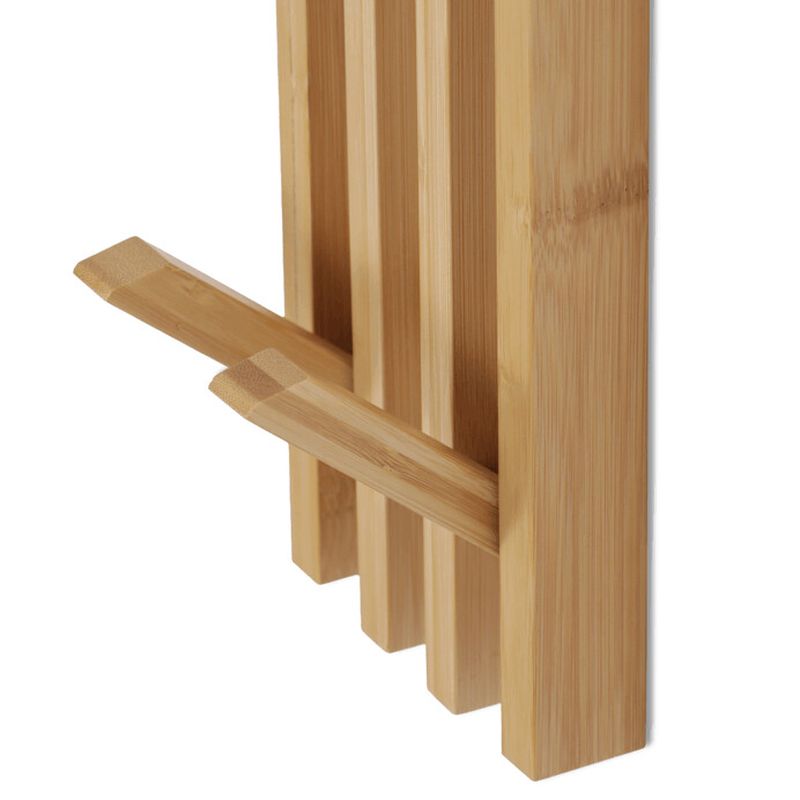 Nástenný vešiak 80 – bambus, prírodný