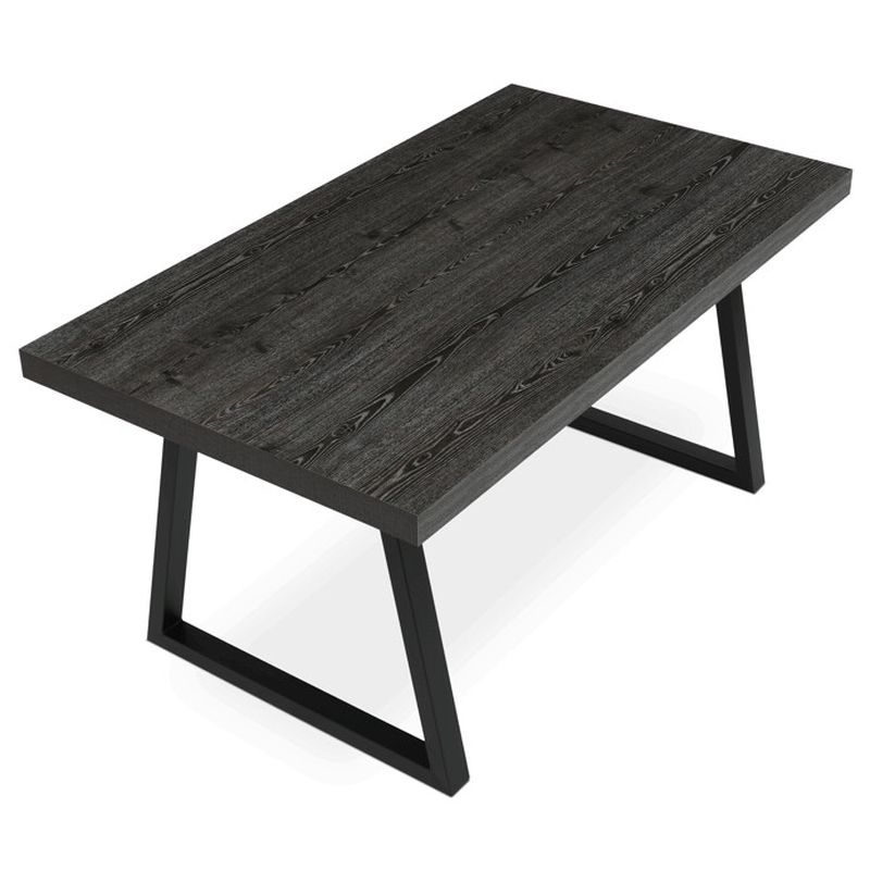 Jedálenský stôl rozkladací, 160-240 cm, sivý dub