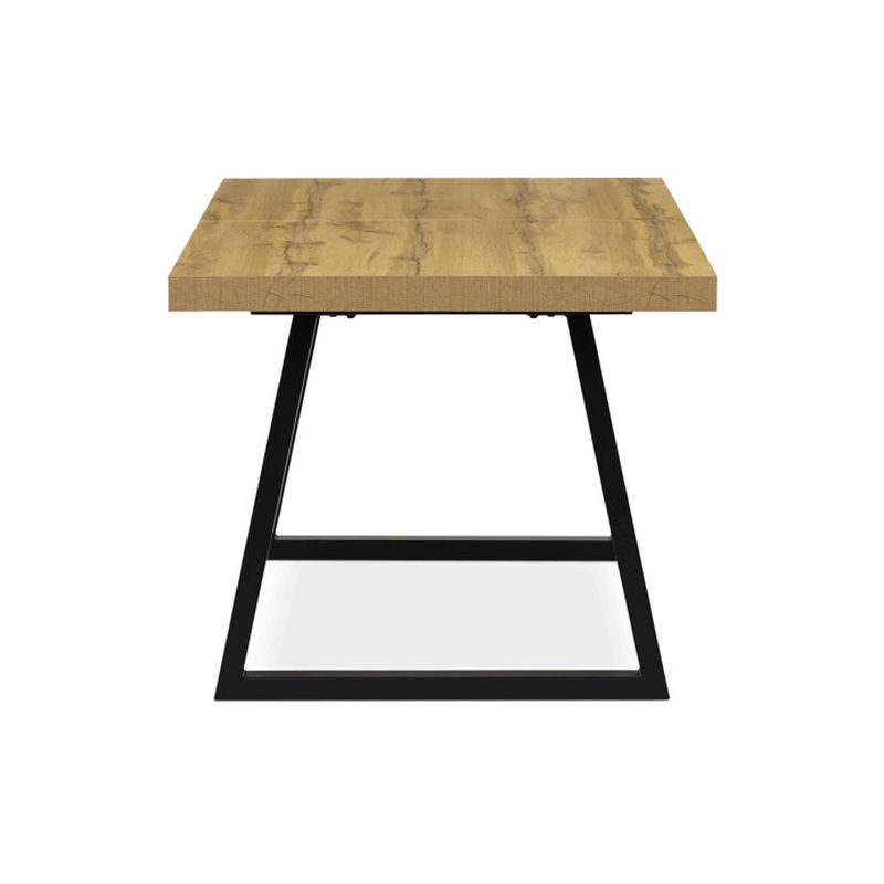 Jedálenský stôl rozkladací, 160-240 cm, dub