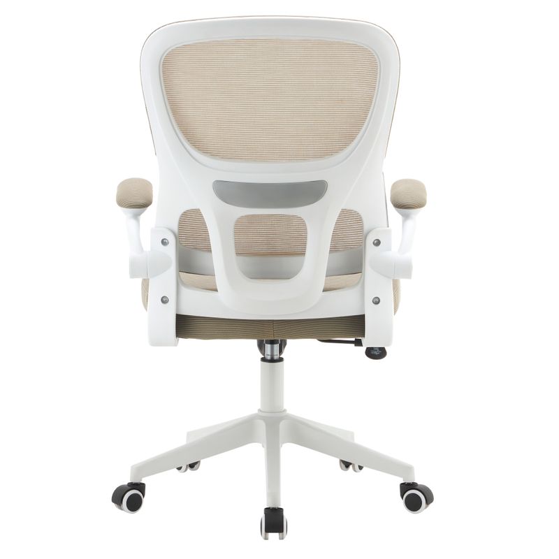 Kancelárske kreslo, z priedušnej sieťoviny v béžovej farbe