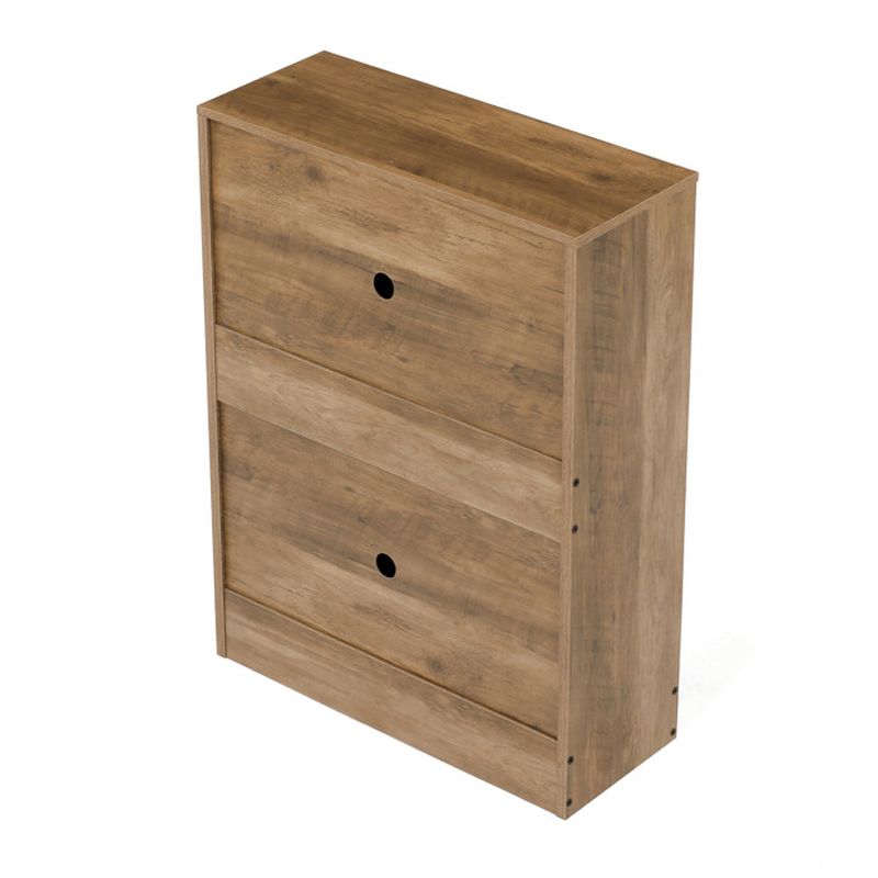 Botník s dvoma priehradkami, hnedý