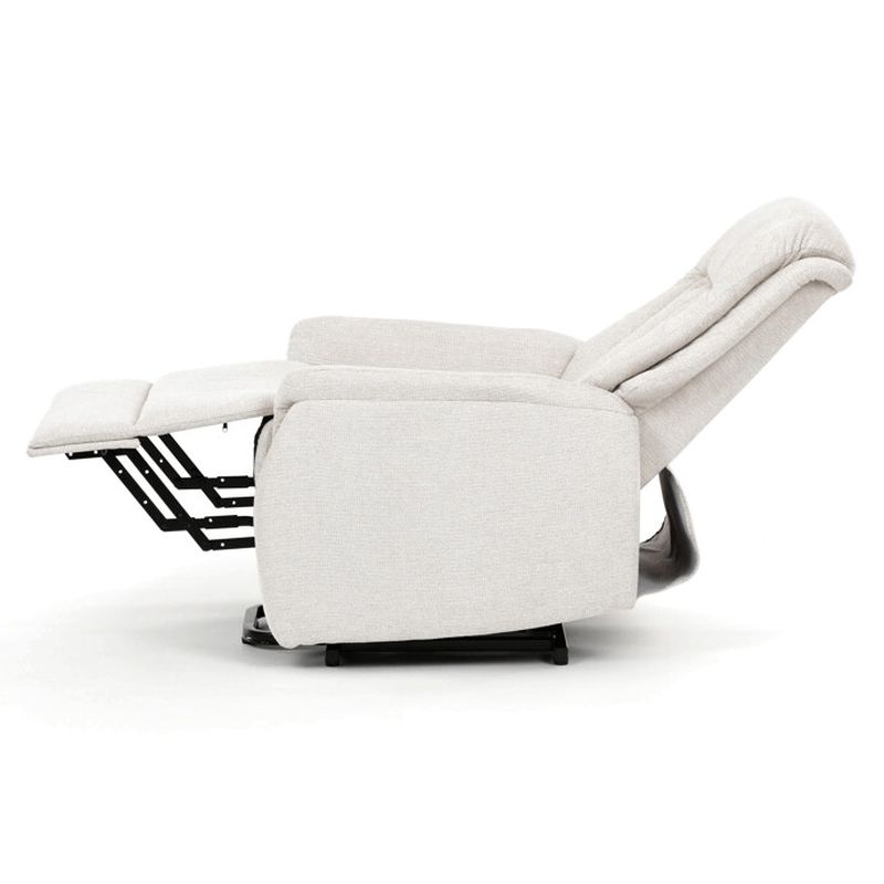 Výklopné, elektrické, polohovacie kreslo, béžová látka