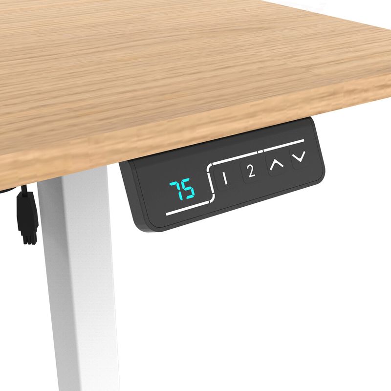 Ergonomický stôl s reguláciou výšky 120x60, melamín, dub