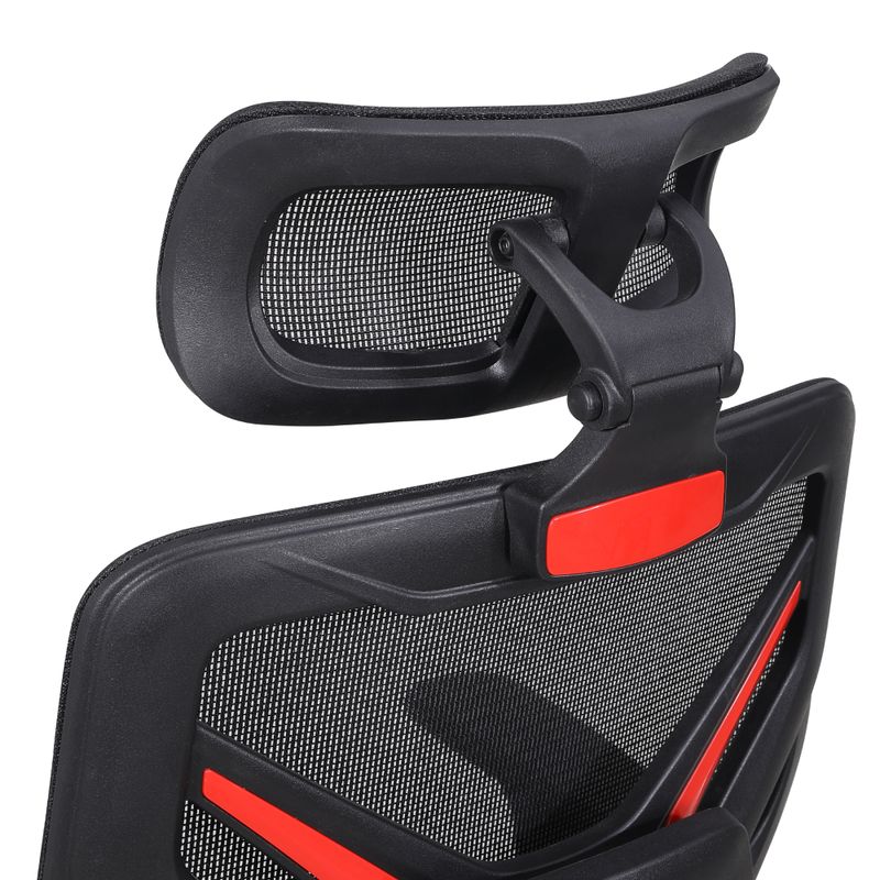 Ergonomické kancelárske kreslo v čiernej sieťovine