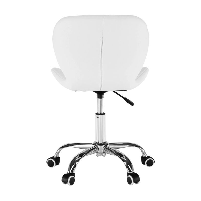 Elegantné kancelárske kreslo biele