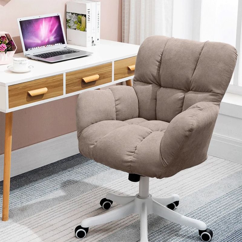 Kancelárske kreslo s extra mäkkým sedením, sivohnedá Taupe