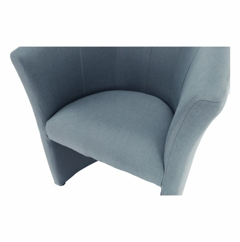 Elegantné kreslo, mentolová látka