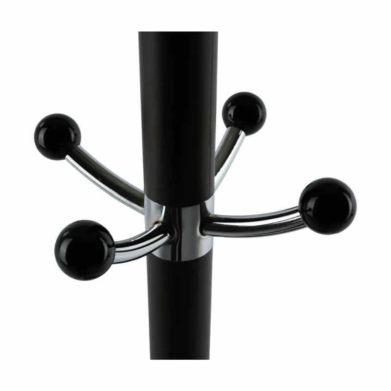 Stojanový vešiak, čierny