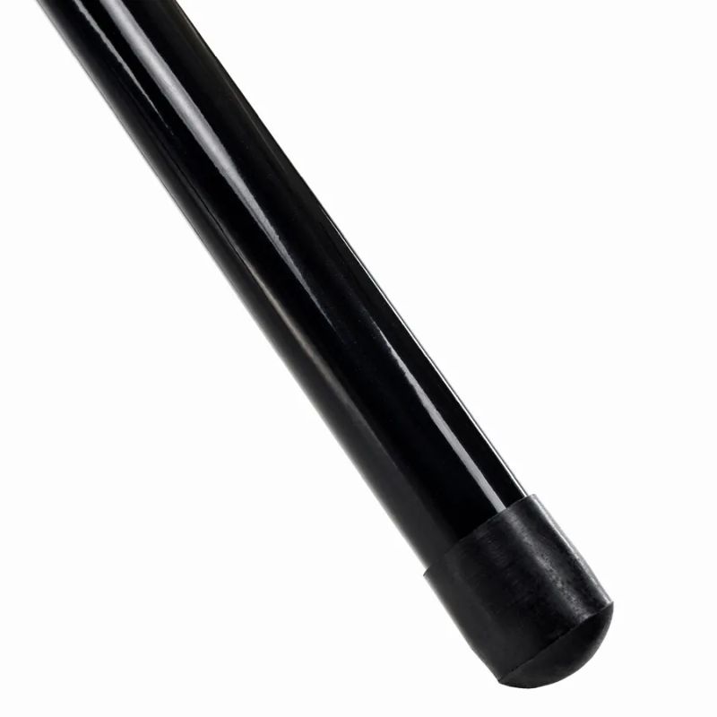 Stojanový vešiak s množstvom háčikov v čiernom prevedení