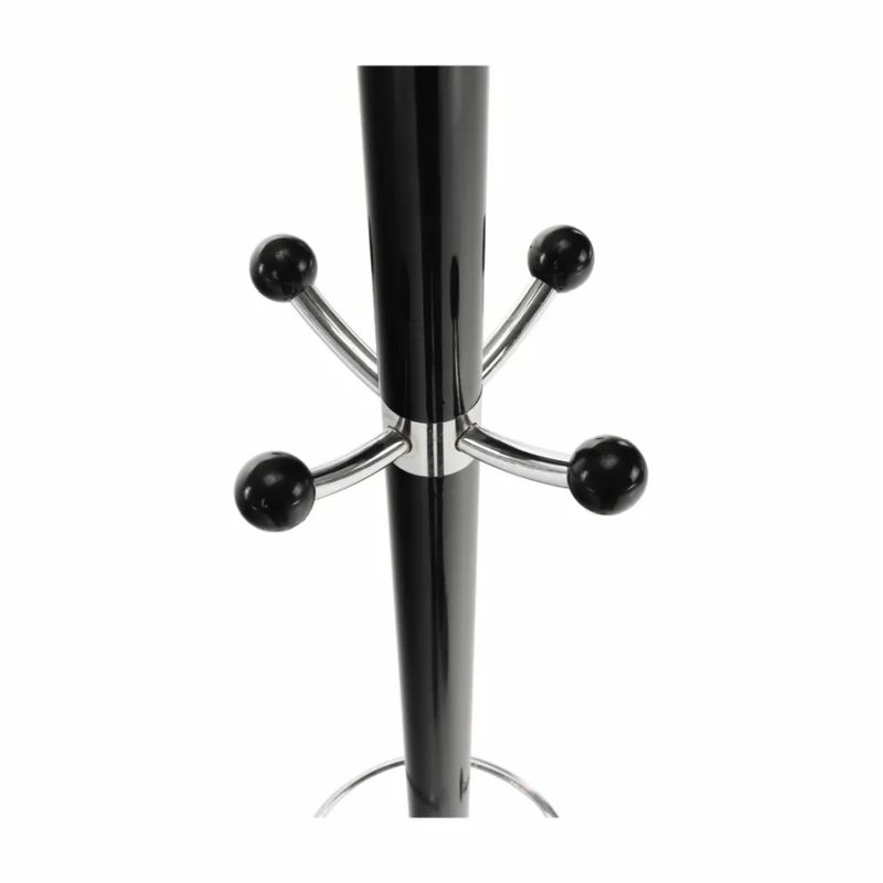 Moderný štýlový vešiak čierny