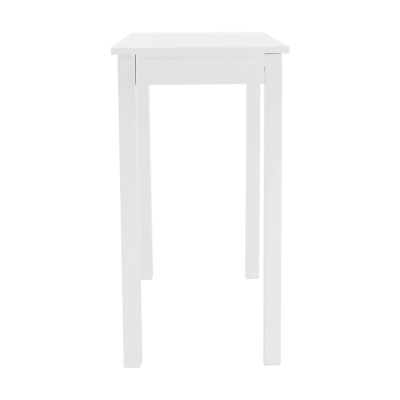 Konzolový stolík z MDF biely