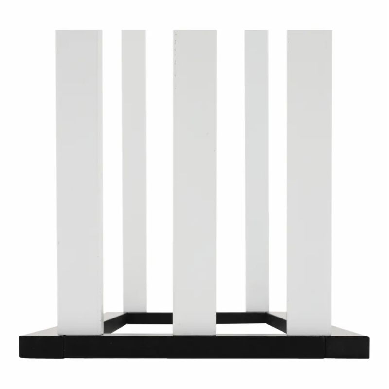 Stojan na uteráky biela-čierna