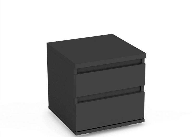 Nočný stolík  2-zásuvkový - viac farebných prevedení