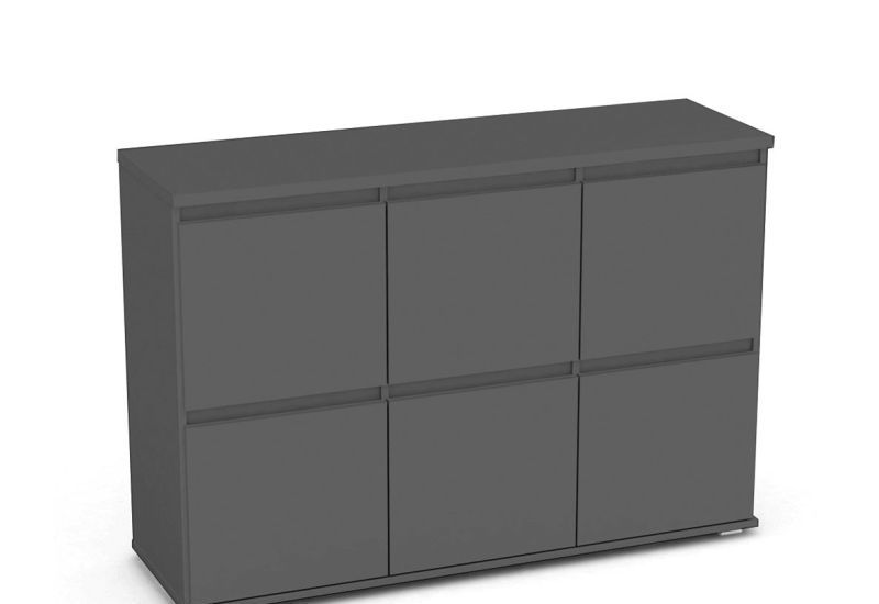 Komoda 6-zásuvková - viac farebných prevedení