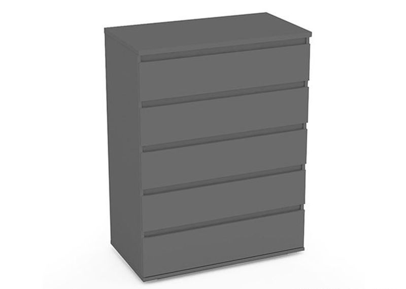 Komoda 5x zásuvka - viac farebných prevedení