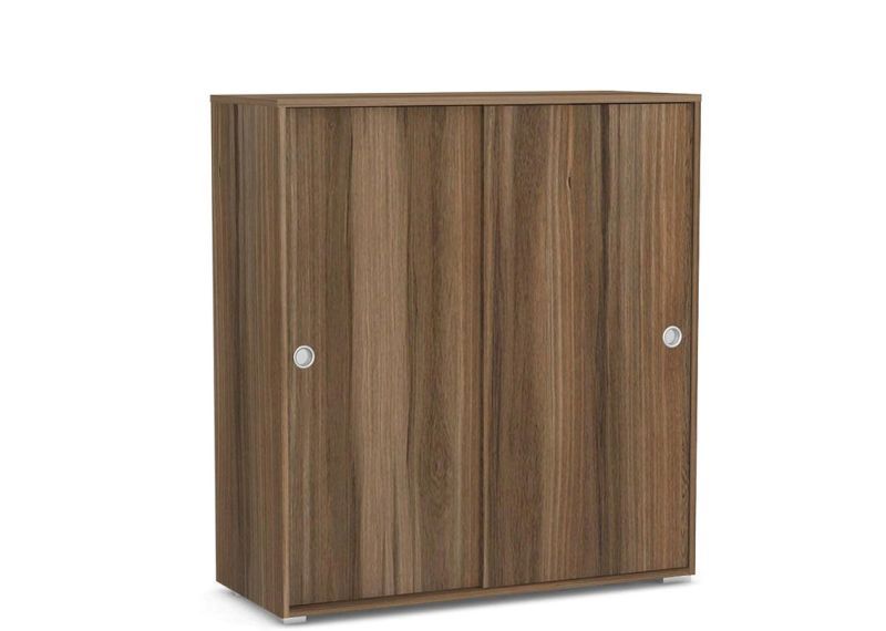 Moderná široká, nízka a plytká komoda 2-dverová - viac farebných prevedení