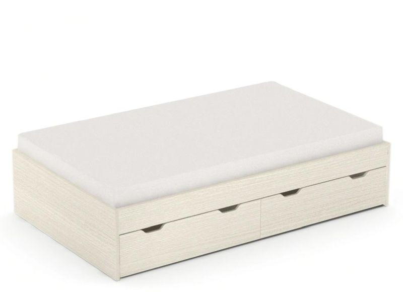 Posteľ s 2 zásuvkami, 120 - viac farebných prevedení