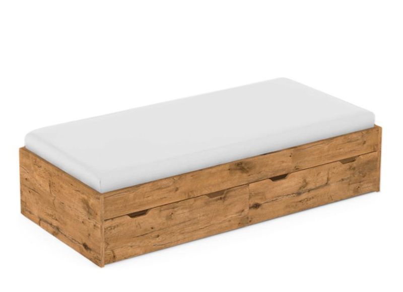 Posteľ s 2 zásuvkami, 90 - viac farebných prevedení