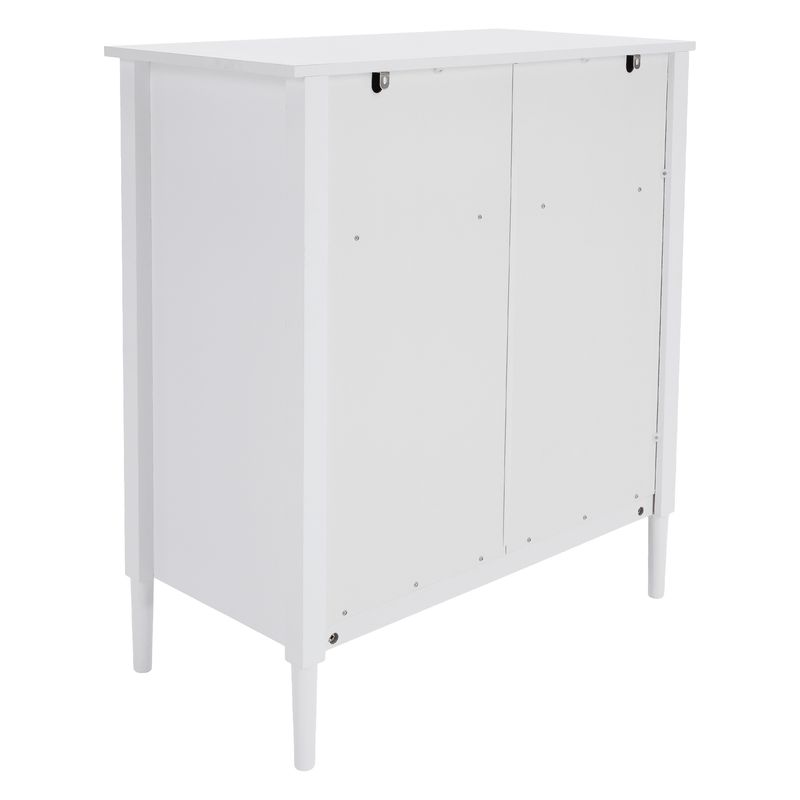 Štýlová komoda v provensálskom štýle biela