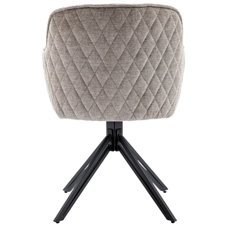 Jedálenská a konferenčná stolička, poťah krémová látka