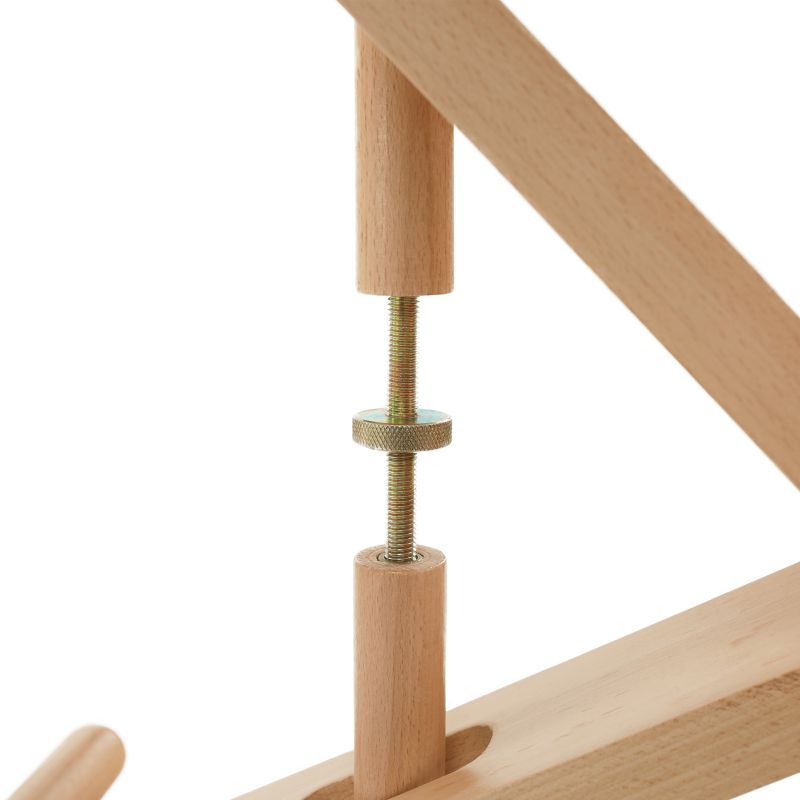 Ergonomická kľakačka, oranžová-buk