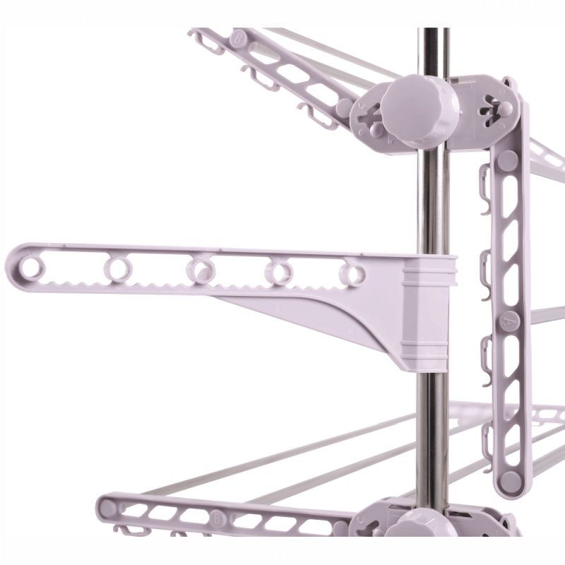 Sušiak na bielizeň svetlofialový