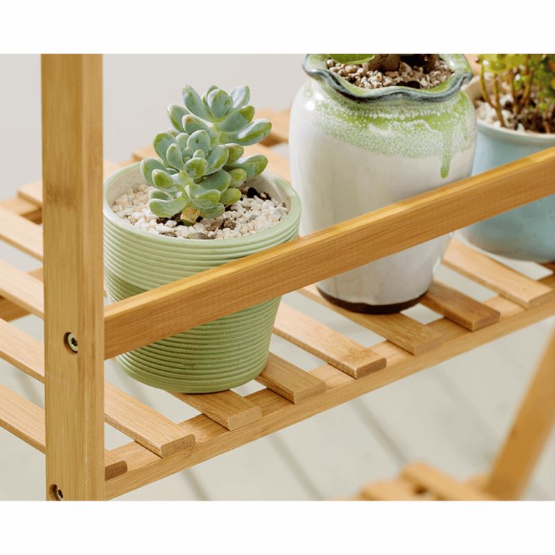 Skladací regál, bambus, TYP 1