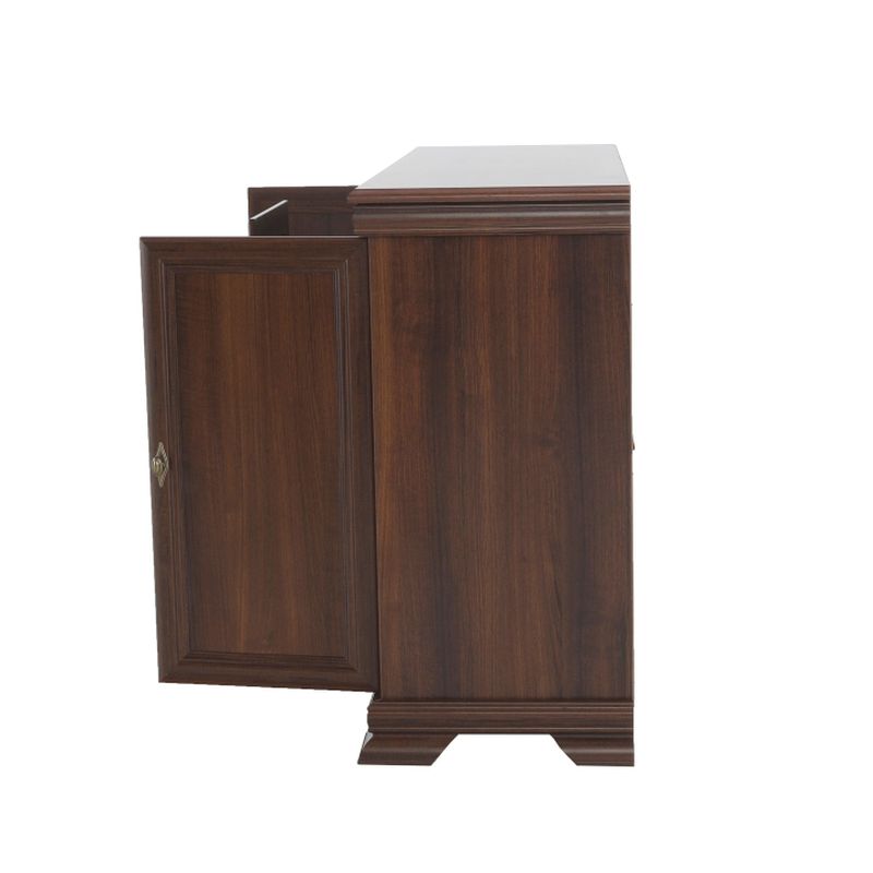 Komoda KK3, dvojdverová, štvorzásuvková, samoa king