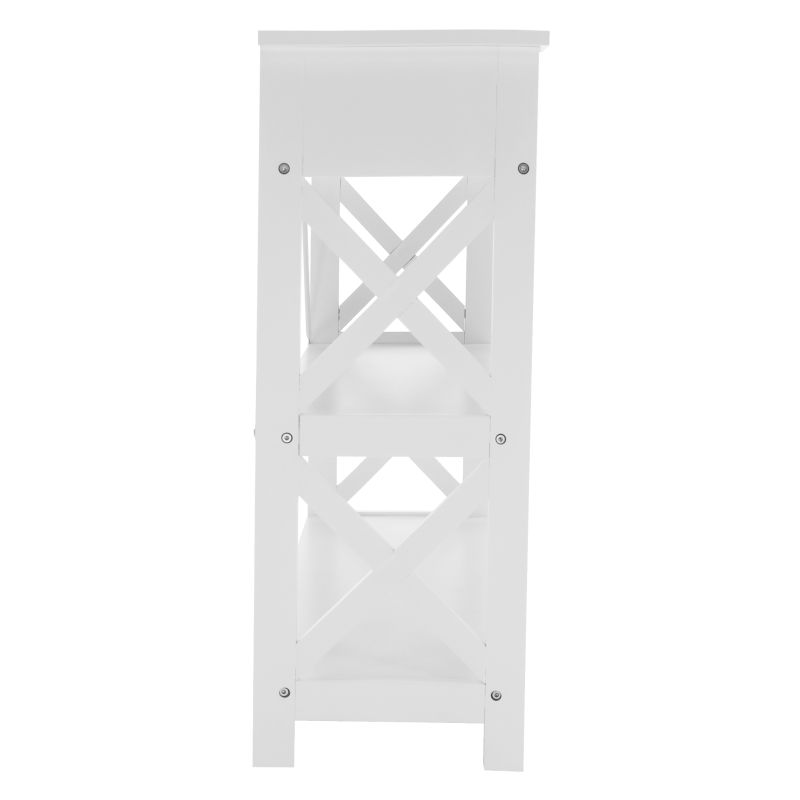 Krásny konzolový stolík biely