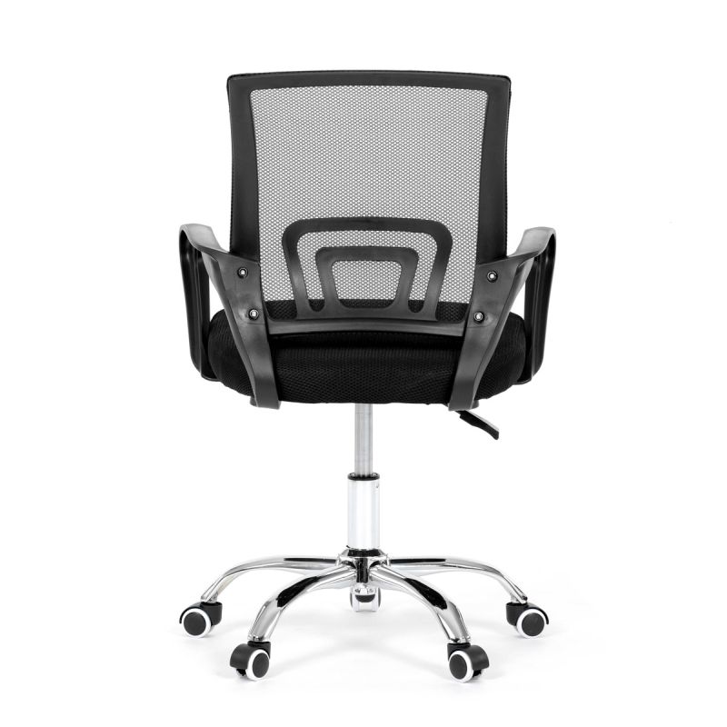 Kancelárska stolička, poťah čierna látka a sieťovina MESH