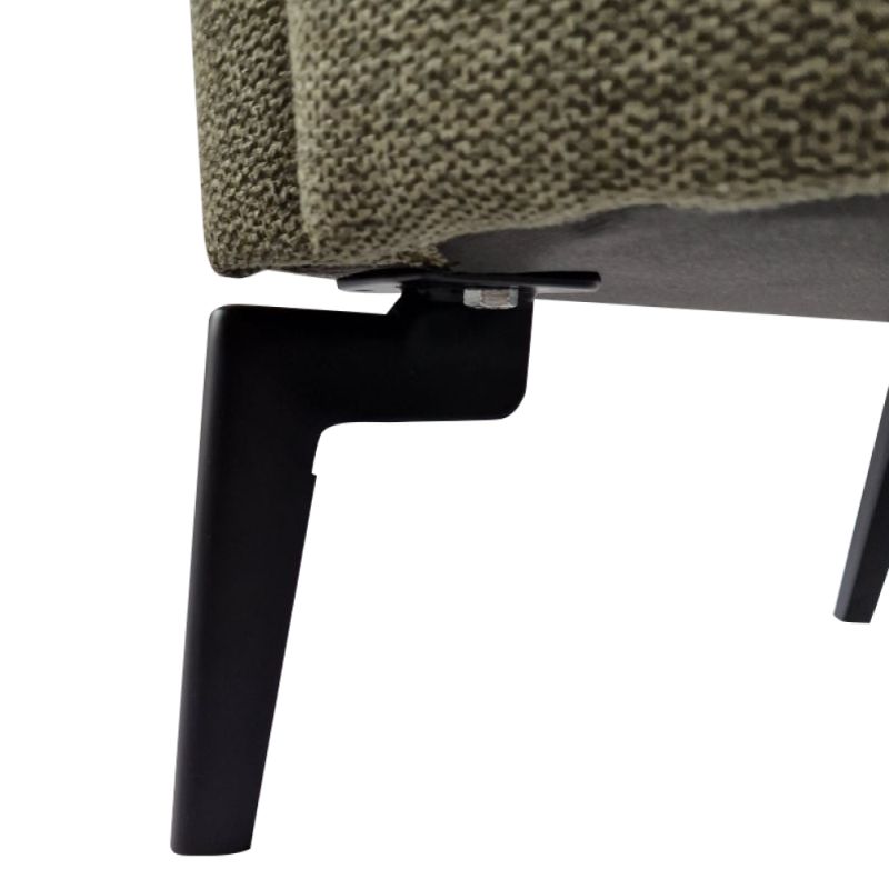 Dizajnové kreslo v zelenom prevedení