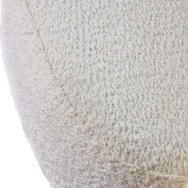 Celočalúnené kreslo vo farebnom prevedení biela