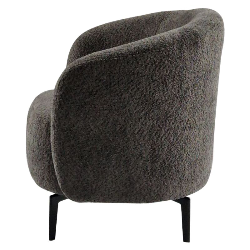 Celočalúnené kreslo vo farebnom prevedení sivohnedá Taupe