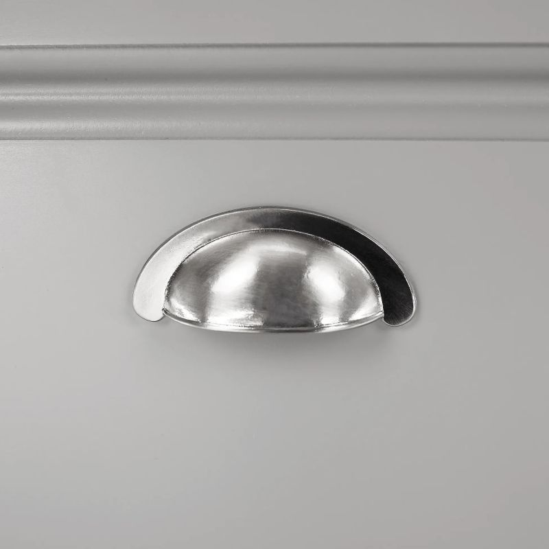 Botník s výklopnými šuplíkmi, 2-radový, biela-sivá