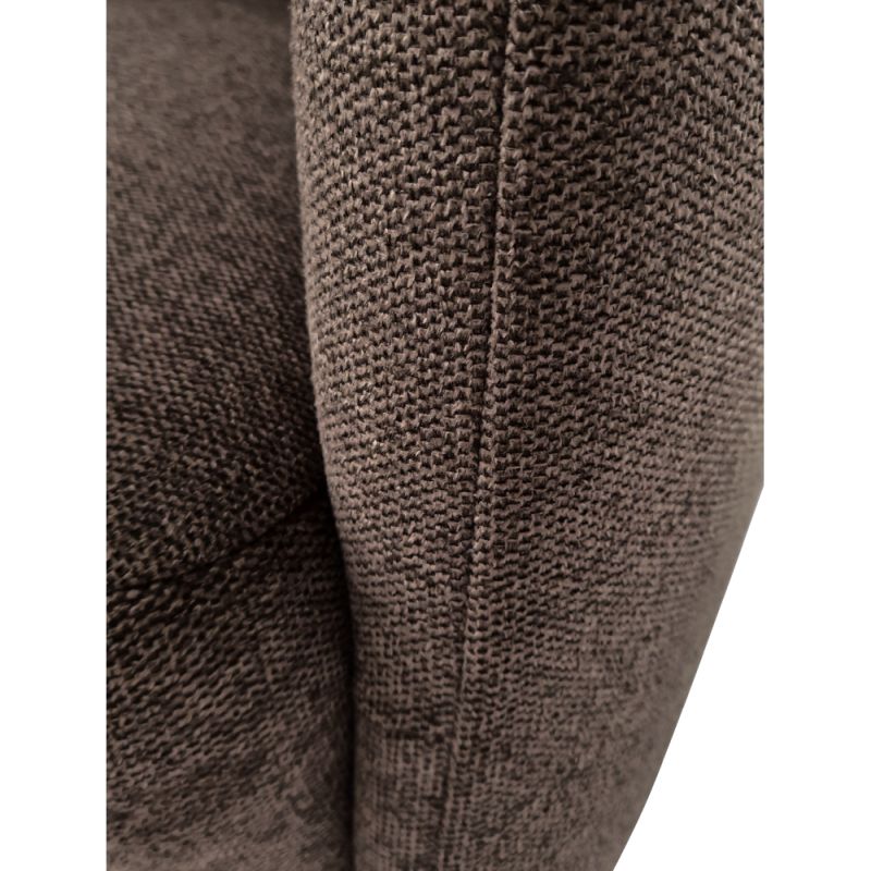 Dizajnové kreslo v prevedení hnedá-buk