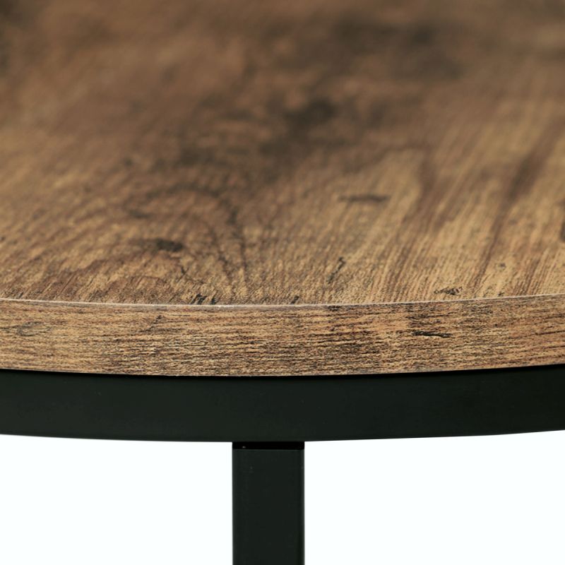 Set 2 ks stolíkov, MDF, dekor staré drevo