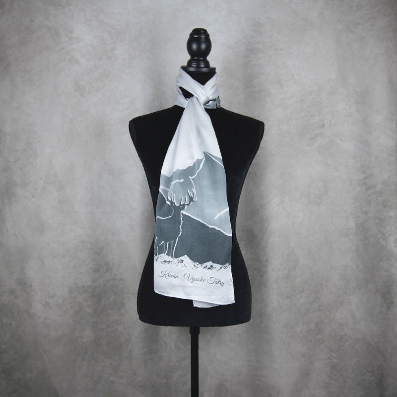 Hodvábny šál Vysoké Tatry - VYSOKÉ TATRY – KRIVÁŇ SILVER