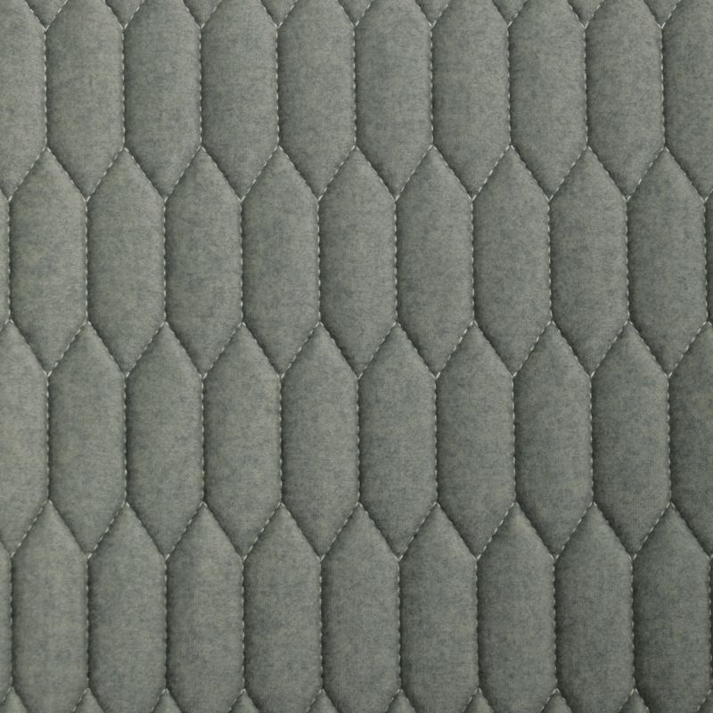 Čalúnená jedálenská stolička, zelená látka, čierna pohupovacia podnož