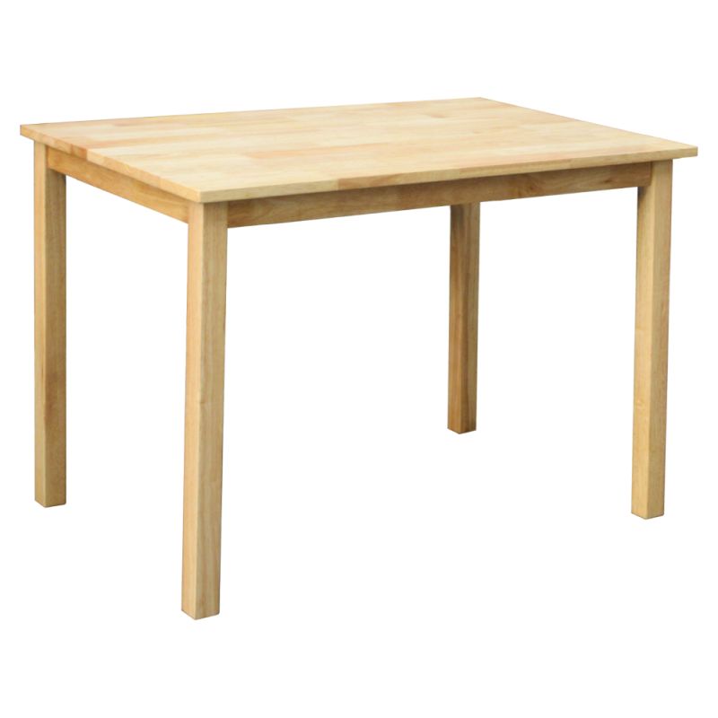 Moderný jedálenský set  1+4, masívne drevo, prírodná