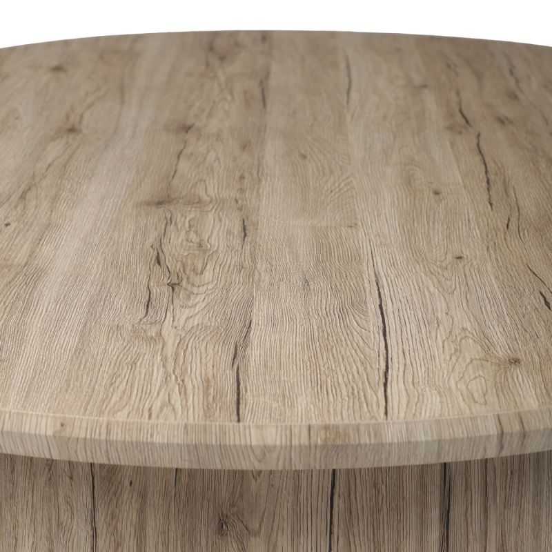 Stôl jedálenský, 200x100x76 cm, MDF doska, 3D dekor dub san remo