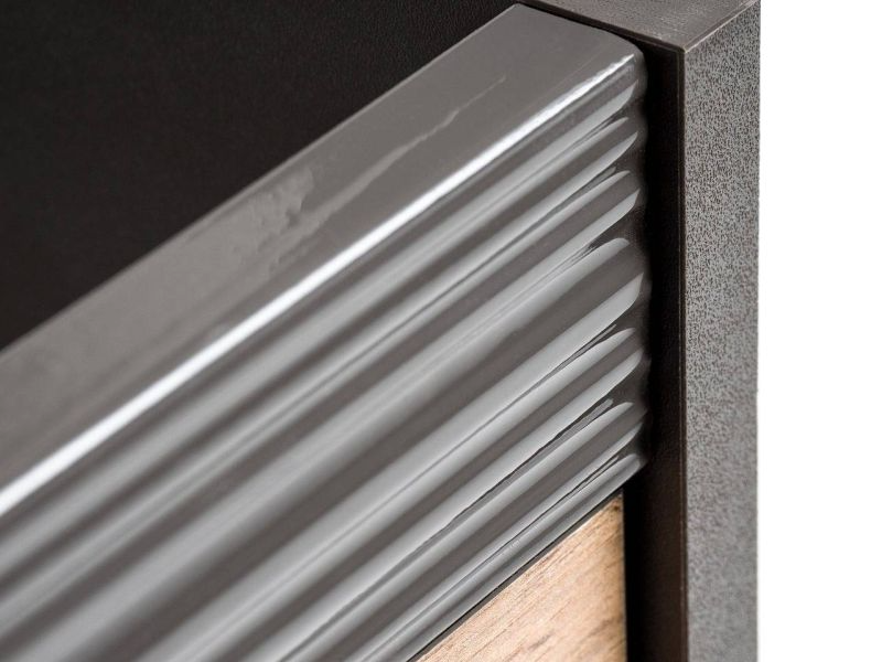 Kúpeľňová skrinka 800 dub wotan/anthracit