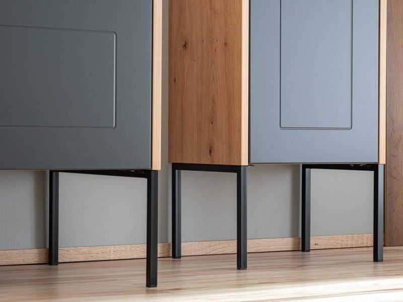 Skrinka do kúpeľne 803 graphite/artisan oak